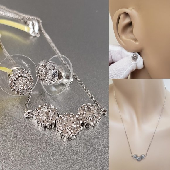 Diamond Earrings & 18